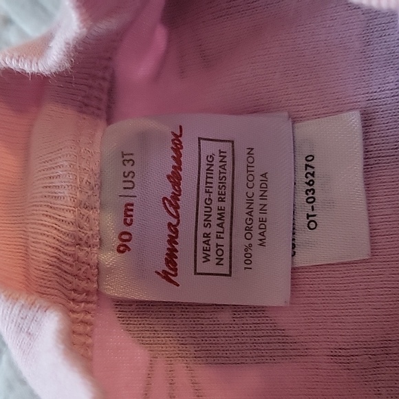 Hanna Andersson Long Sleeve PJs 3T - Picture 2 of 3